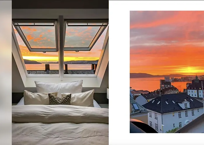 Bergenhus In Historical Sandviken 베르겐