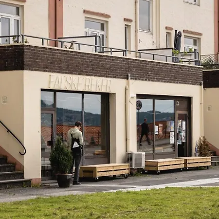 公寓 Bergenhus In Historical Sandviken 卑爾根